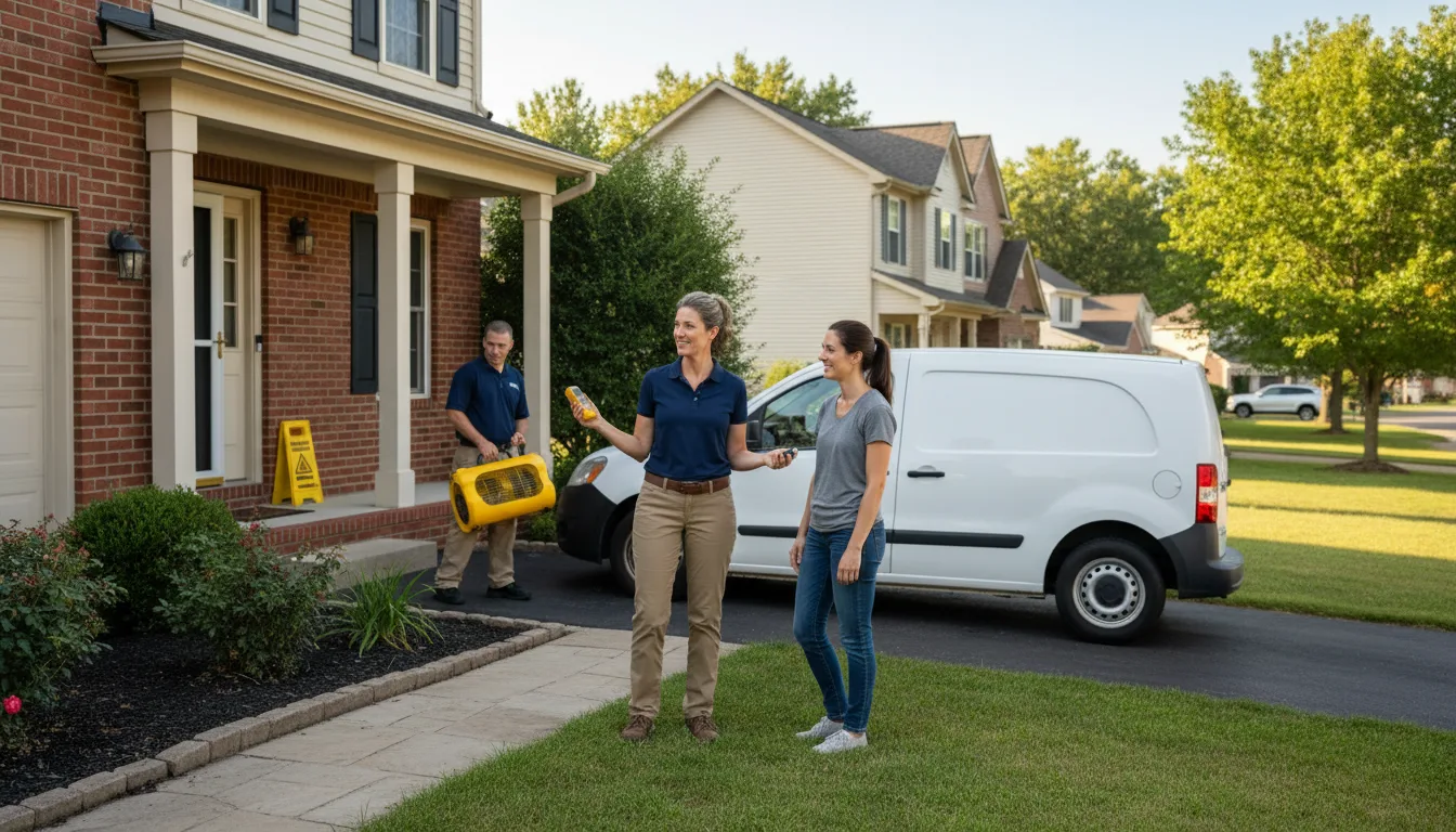 Water restoration image for Fire And Smoke Damage Restoration in Halstead, KS